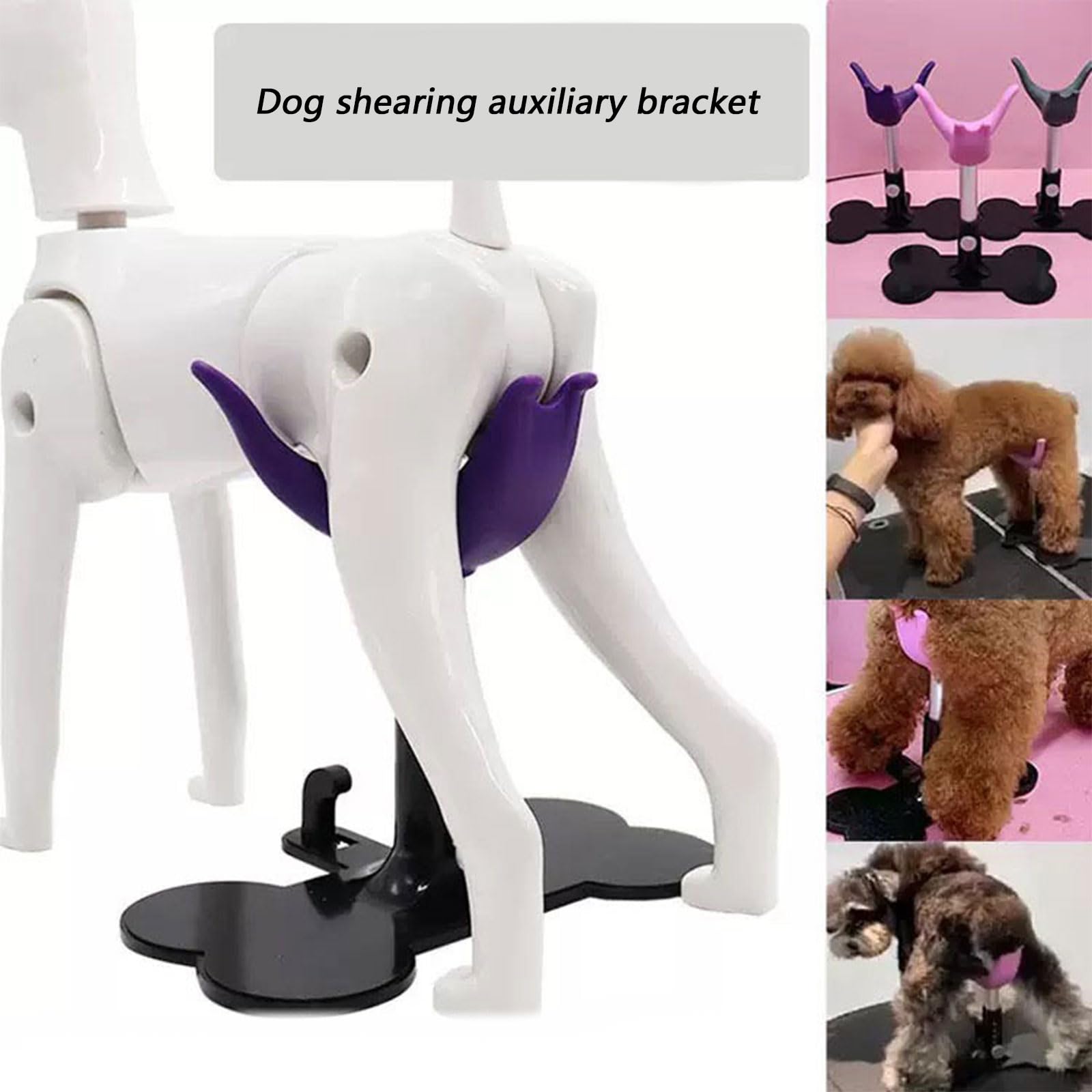 Ayuda para caminar para perros mayores con pierna ajustable para mascotas de pie para mascotas, dispositivo de asistencia para el movimiento de mascotas