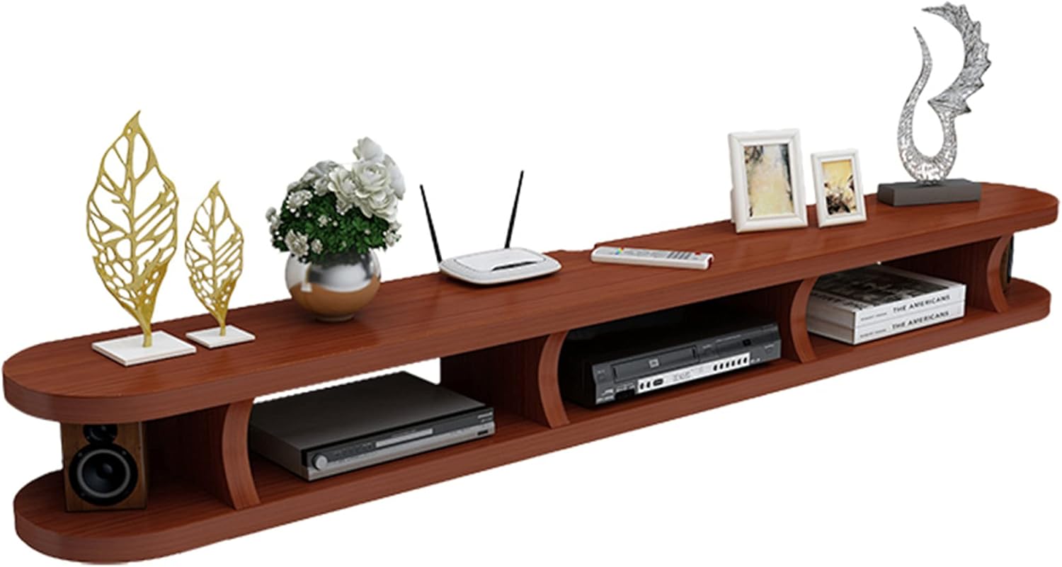 フローティングシェルフ 壁掛けテレビキャビネットオーガナイザー テレビ背景壁装飾シェルフ スペースを節約 家庭やオフィスのマルチメディアストレージラックに使用 A 160cm Sale 68 Off