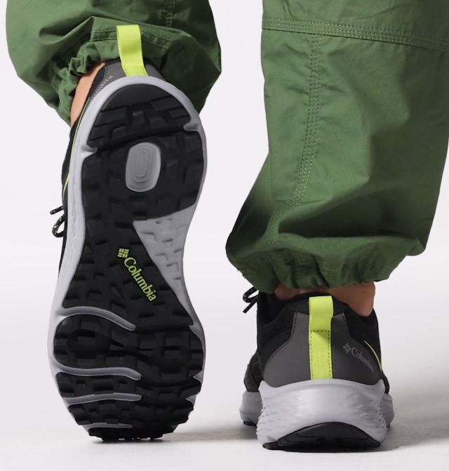 Amazon.com | Columbia Mens Vertisol Trail, Black/Napa Green, 7