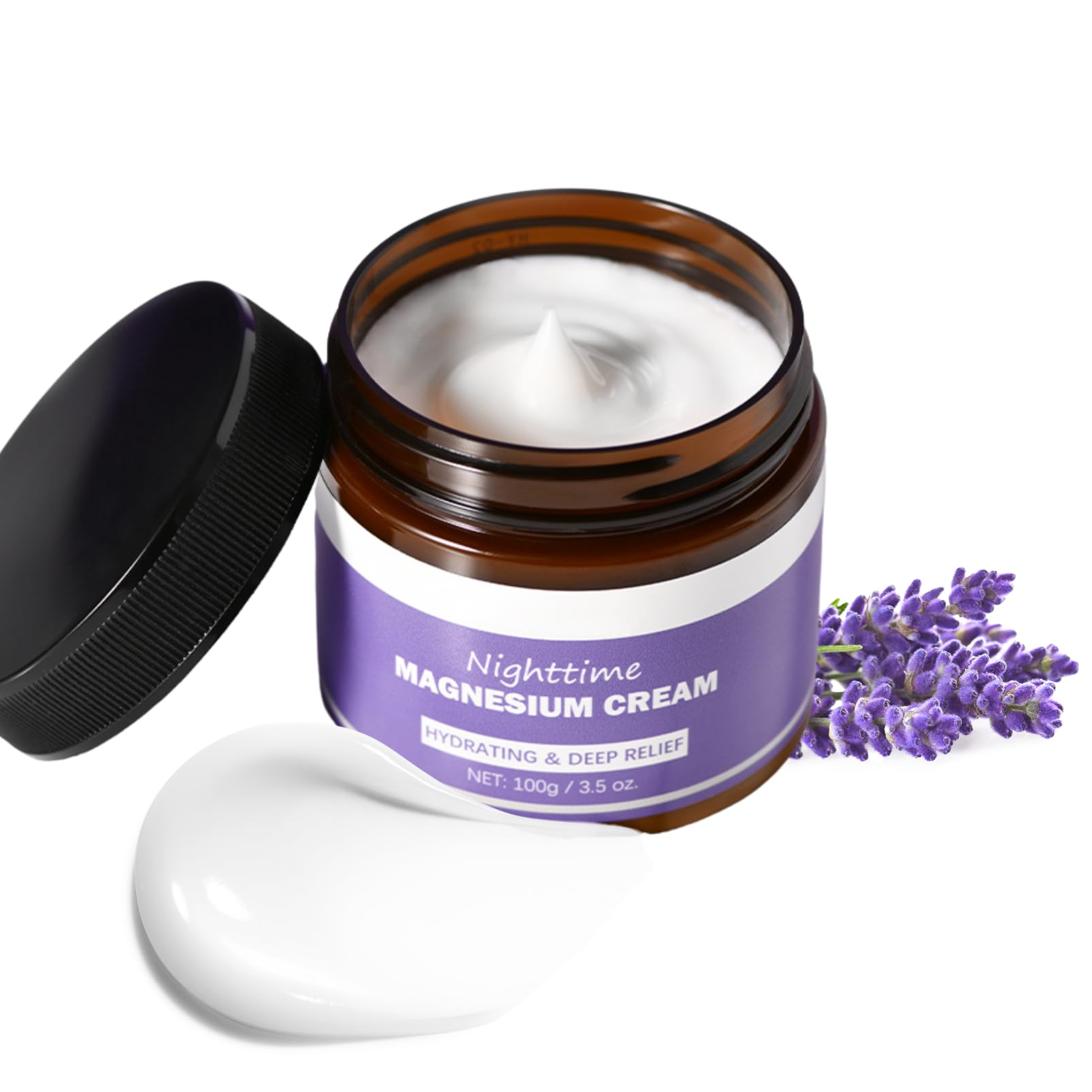 Magnesium Body Butter, Magnesium Cream For Sleep, Magnesium Soothing Sleep Butter