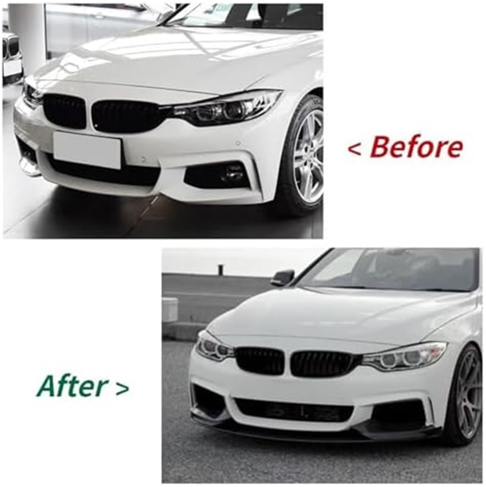 Splitter, dla dla BMW, F32 F33 F36 420i 425i 430i 440i M440i