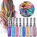 Produktbild MS.DEAR Haarkreide, temporäre Haarfarbe, 8 Farben, sofortiges Haarkreide-Set, Farbstift-Ausbesserungsmascara, perfektes Geschenk für Weihnachten, Geburtstag, Festival, Party, Mädchen, Kinder, Frauen