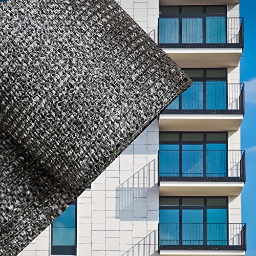 Preisvergleich Produktbild Sichtschutz Balkonsichtschutz Anthrazit 75cm Balkonverkleidung Windschutz Balkon Sichtblende