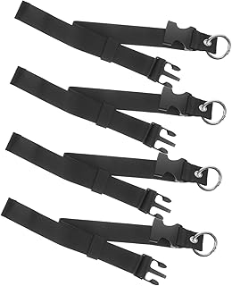 SEWACC 4 Peças De Tiras Com Fivela Alças Ajustáveis Para Bagagem Suprimentos De Bagagem Ao Ar Livre Alça De Bagagem Ao Ar Livre Cintos De Bagagem Com Fivela Cinto De Bagagem Mala De
