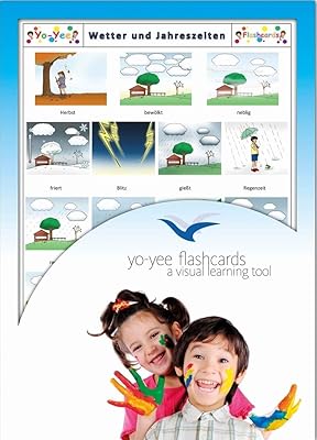 Weather, Seasons and Time of The Year Flashcards - Wetter und Jahreszeiten - Bildkarten zur SprachfÃ¶rderung