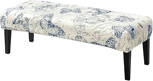Miniatura 10 de SearchI Fundas elásticas para banco de comedor, lavables, antipolvo, duraderas, fundas de cojín de banco de jacquard, fundas de banco de comedor