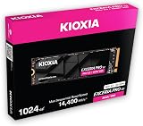 KIOXIA EXCERIA Pro G2-1To M.2 2280 NVMe SSD - PCIe 5.0, jusqu'à 14 400/12 700 Mo/s en Lecture/écriture - Disque Dur Interne Haute Vitesse pour Ordinateur Portable, Ordinateur de Bureau, Jeux - 7