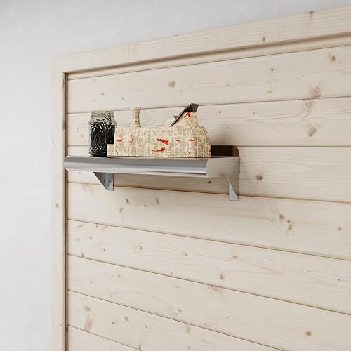 Miniatura 6 de AmGood Estante de acero inoxidable para montaje en Wal de 12 in. x 12 in. ComercialHogar. Cocina, Restaurante, Garaje, Lavandería, Lavadero. NSF