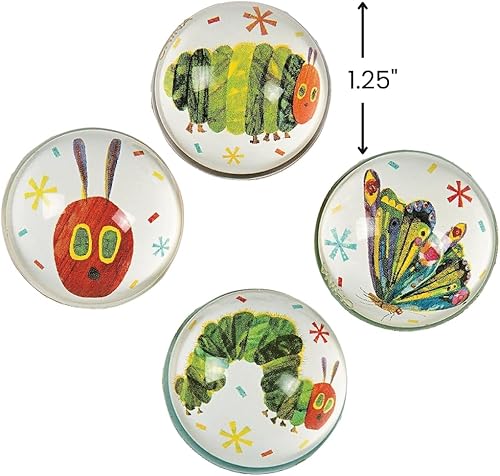 Miniatura 3 de Fun Express Eric Carle's The Very Hungry Caterpillar Bouncy Ball Surtido – Juguetes – Pelotas rebotantes – Cumpleaños – 12 piezas