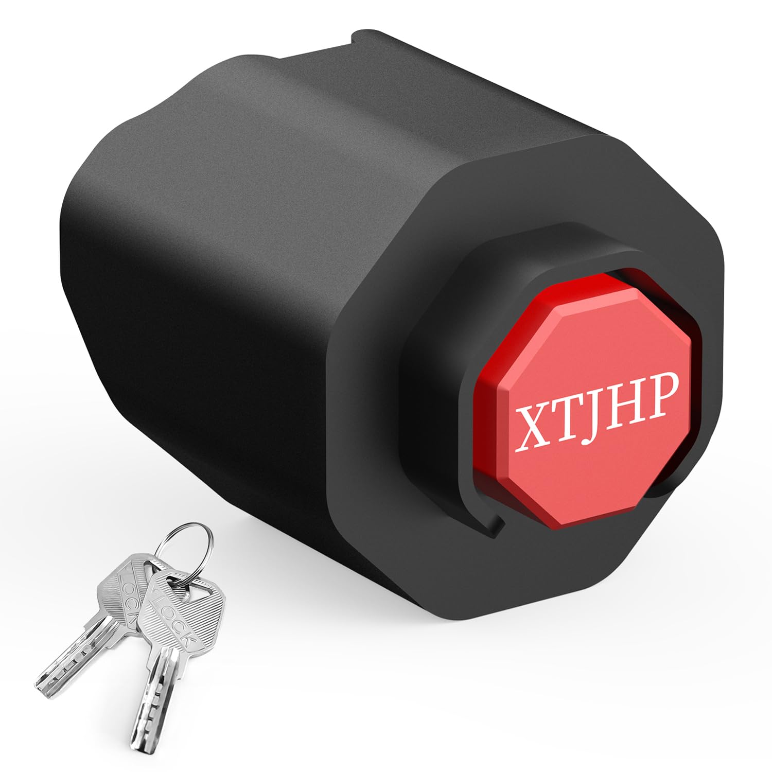 XTJHP Trailer Hitch Lock, Red