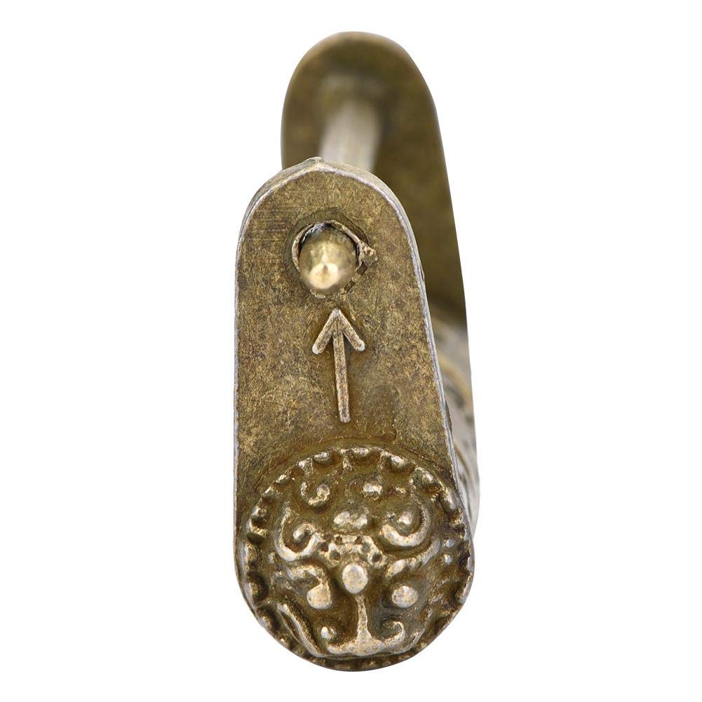 Hilitand Mini Hangsloten Legering Vintage Stijl Lock voor Kleine Bagage Box Vintage Kast Sloten Met Sleutel Home Hardware Decoratie