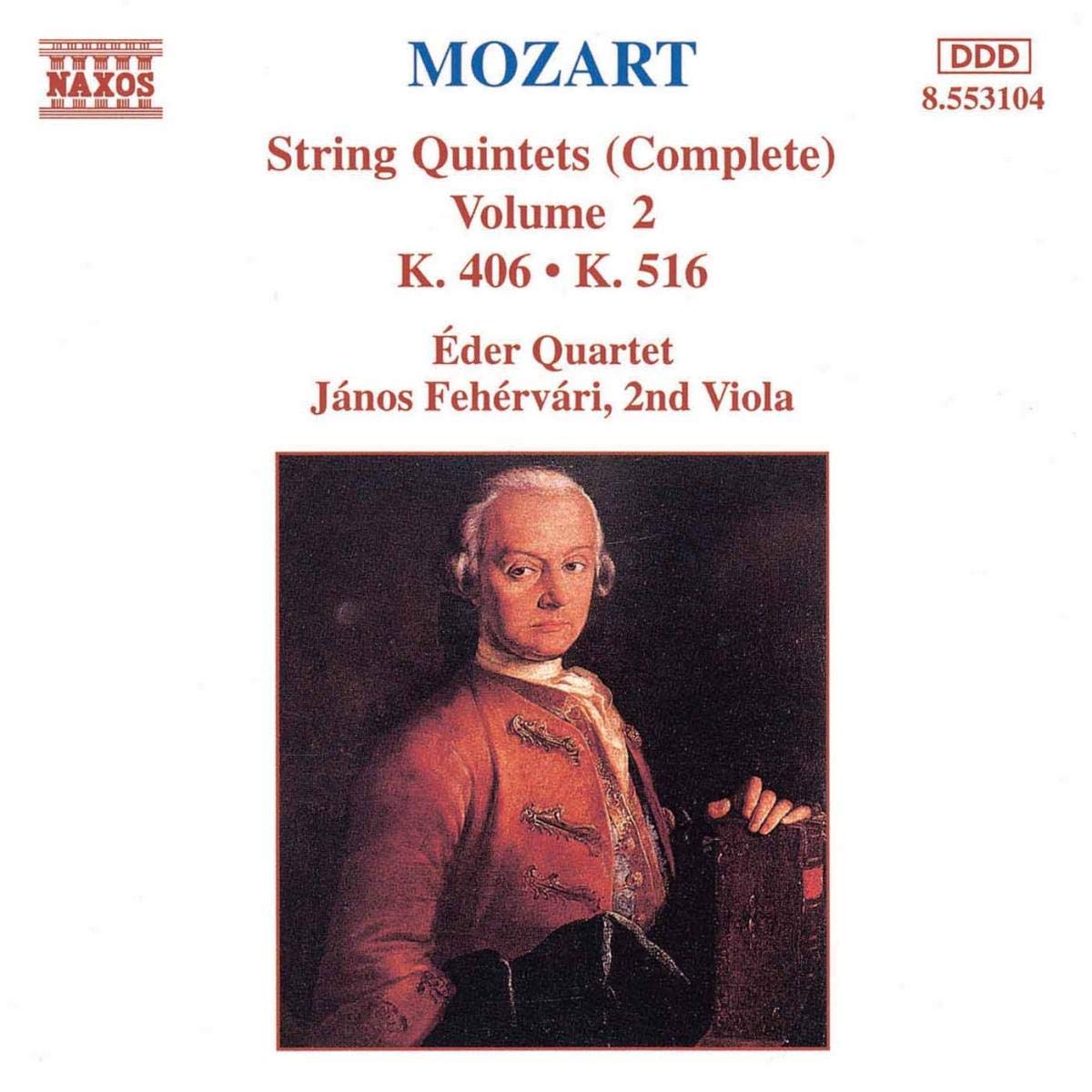 MOZART: String Quintets, K. 406 and K. 516
