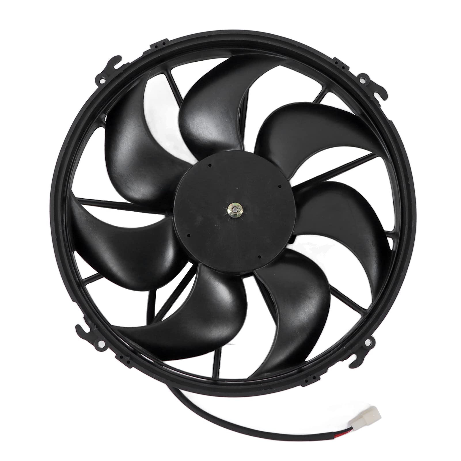 Akozon Wentylator Skraplacza AC 24V 3200 Obr/min 7-łopatkowy Typ Ciągnący