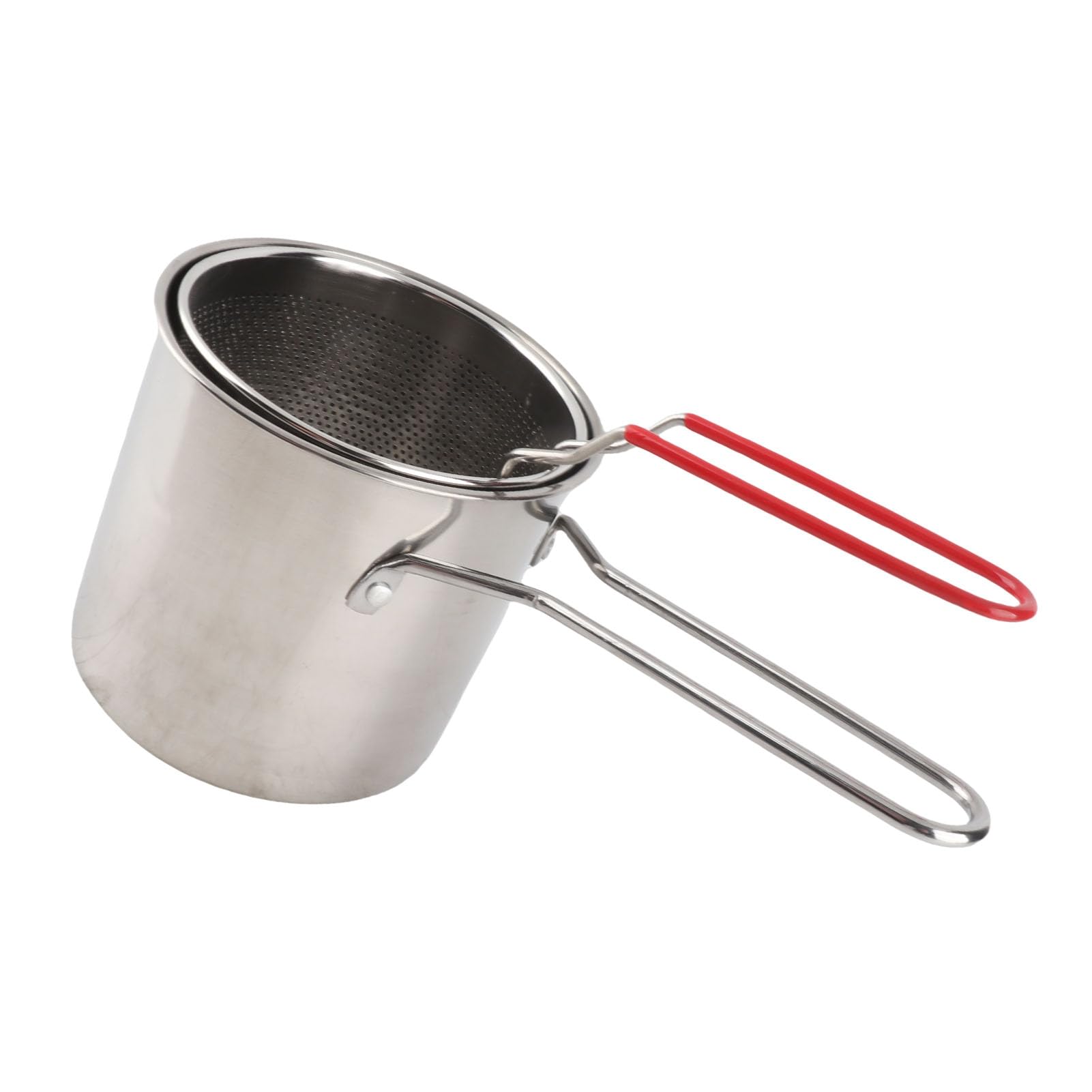 Petite casserole en acier inoxydable pour frites et beignets sans encombrer vos placards
