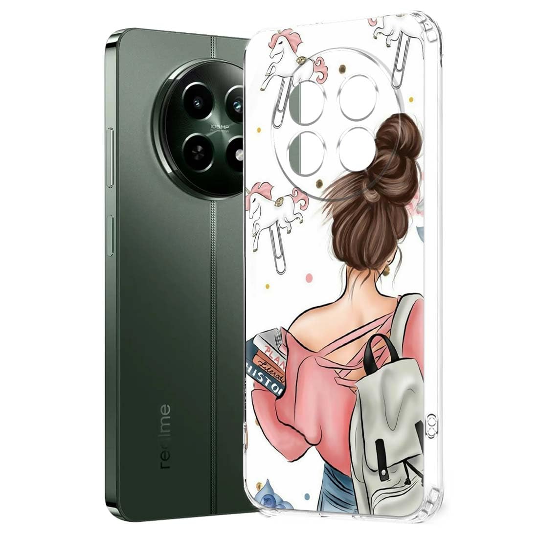 Nainz Soft Silicon Printed Designer Mobile Back Cover for Realme 12X 5G -D0021, Multicolor (B0D1CXJMJS) Amazon Price History, Amazon Price Tracker