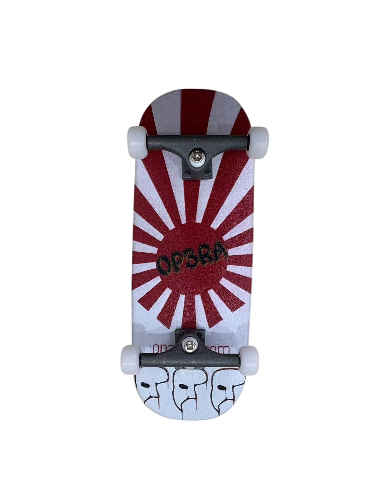 LEEFAI Pro Fingerboard Complete 34x96mm Pre-Assembled Set up with Solid Metal Trucks