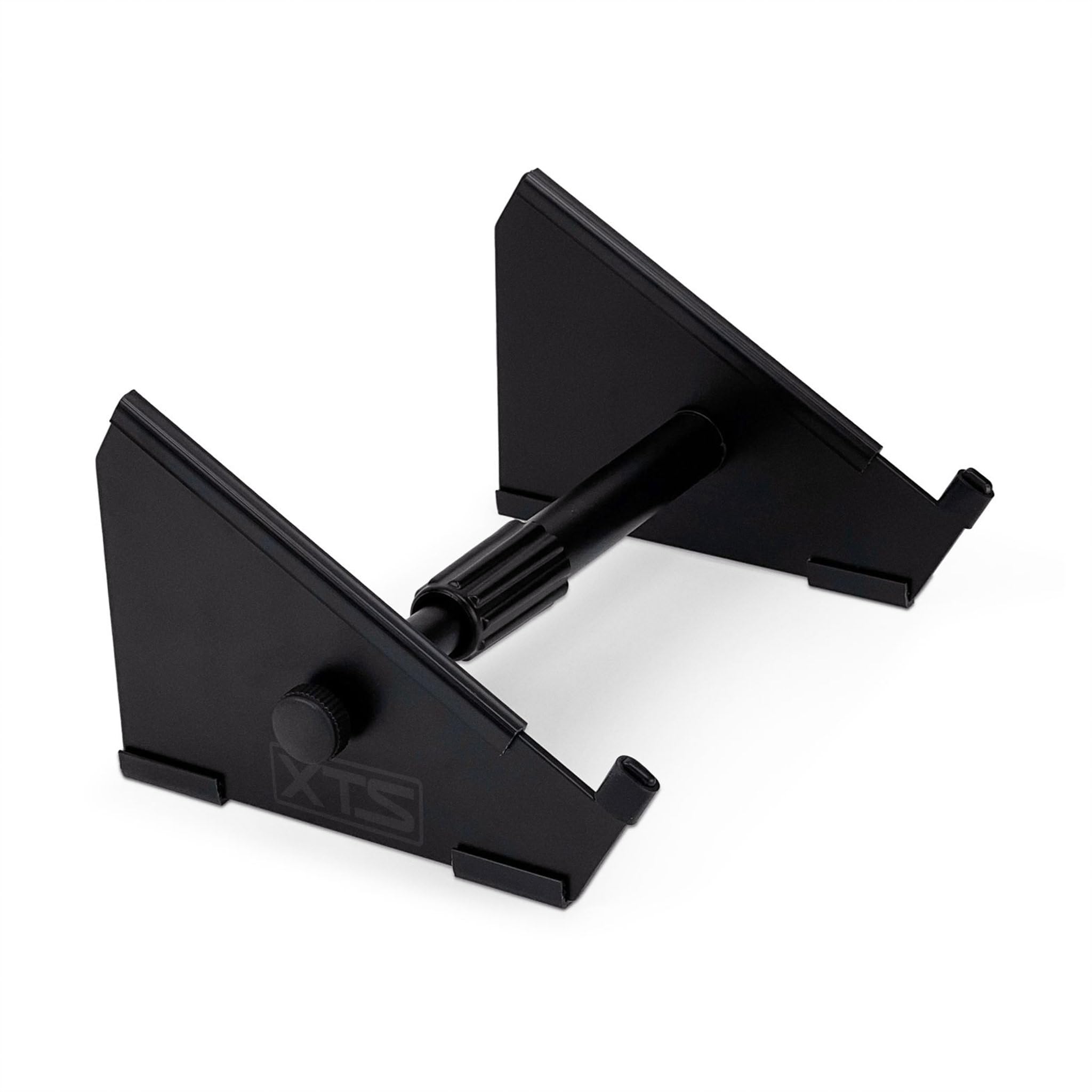 XTS Stand Small, soporte (soporte de sobremesa estable y portátil para pedales, sintetizadores, con anchura ajustable de 16,76 cm a 26,42 cm, ángulo de inclinación de 30 grados)