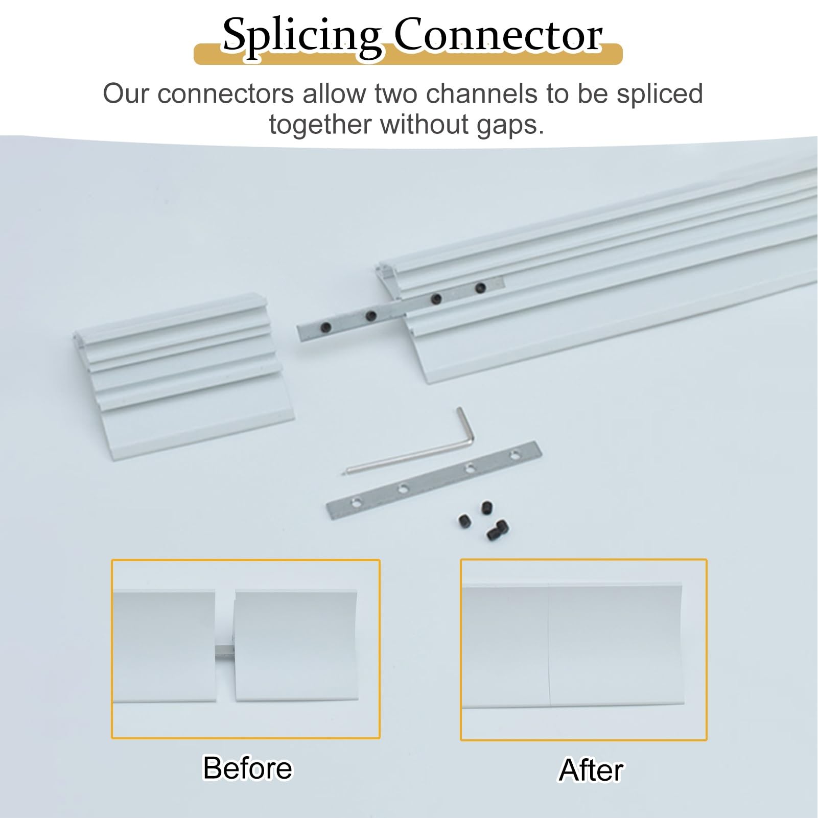 Perfil Aluminio Tira Led Moldura de Techo con Canal de Aluminio para LED, Moldura de Techo para Sala de Estar y Dormitorio, Difusor de Luz LED con Iluminación Indirecta para Bañador de Techo de Casa(1
