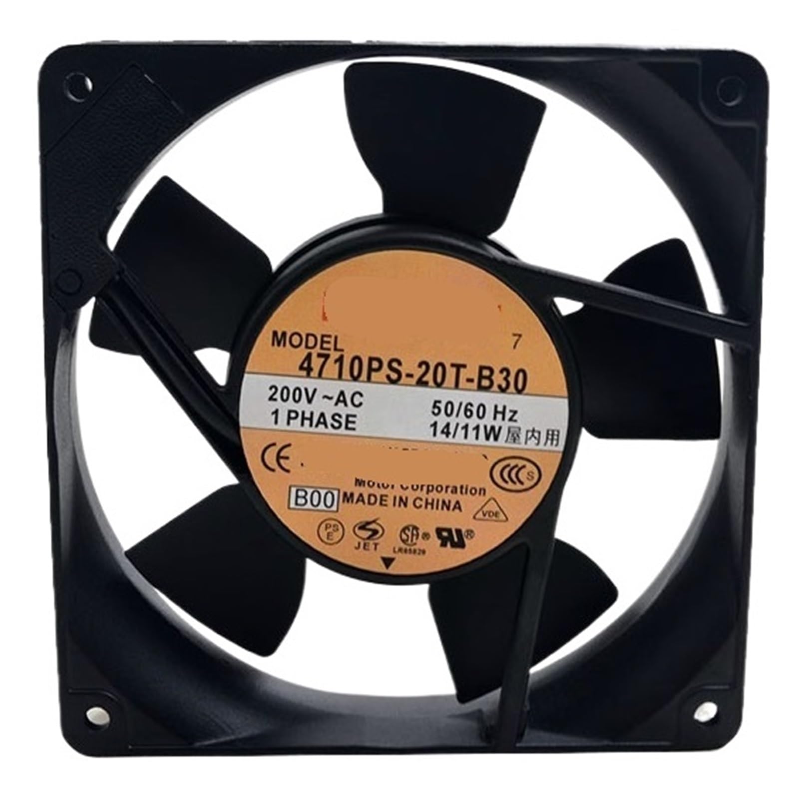 CXDFRSER 4710PS-20T-B30 AC200V 14/11W 12025 120 * 120 * 25mm 12cm Cooling Fan