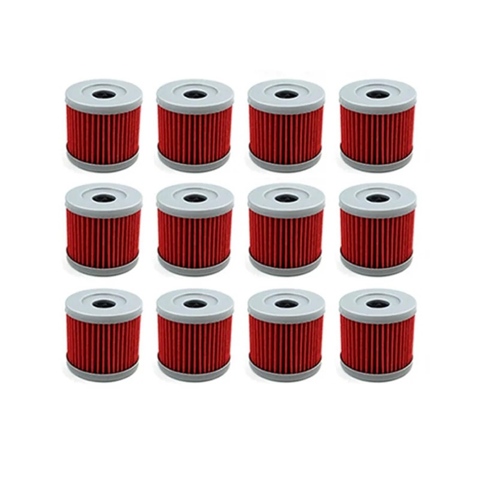 Motocyklowe filtry oleju Pasuje do YX150 YX160 Z155 150cc 160cc silnik 1P60 YCF Pitster GPX Pit Bike filtr oleju motocyklowego Filtr oleju(12pcs)