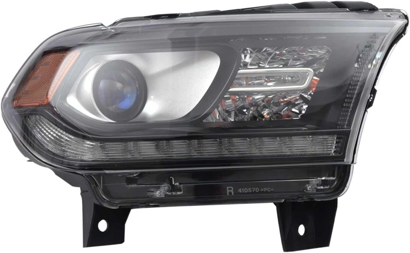 HaroldDol Right Headlight for 2016 2017 2018 2019 2020Dodge Durango Headlights, 68299130AH (Passenger Side)