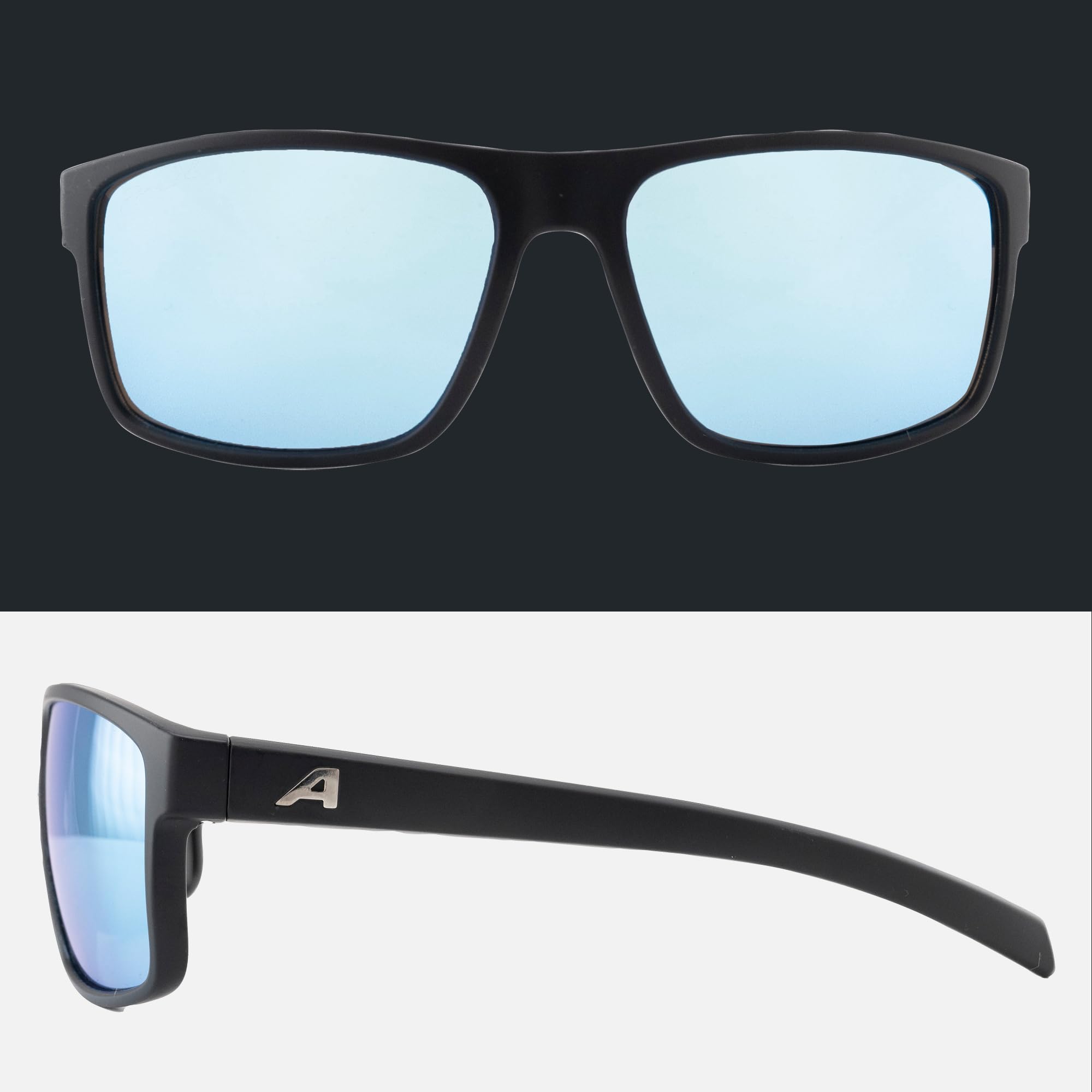 ALPINA NACAN I - Verspiegelte und Bruchsichere Sonnenbrille Mit 100% UV-Schutz Für Erwachsene