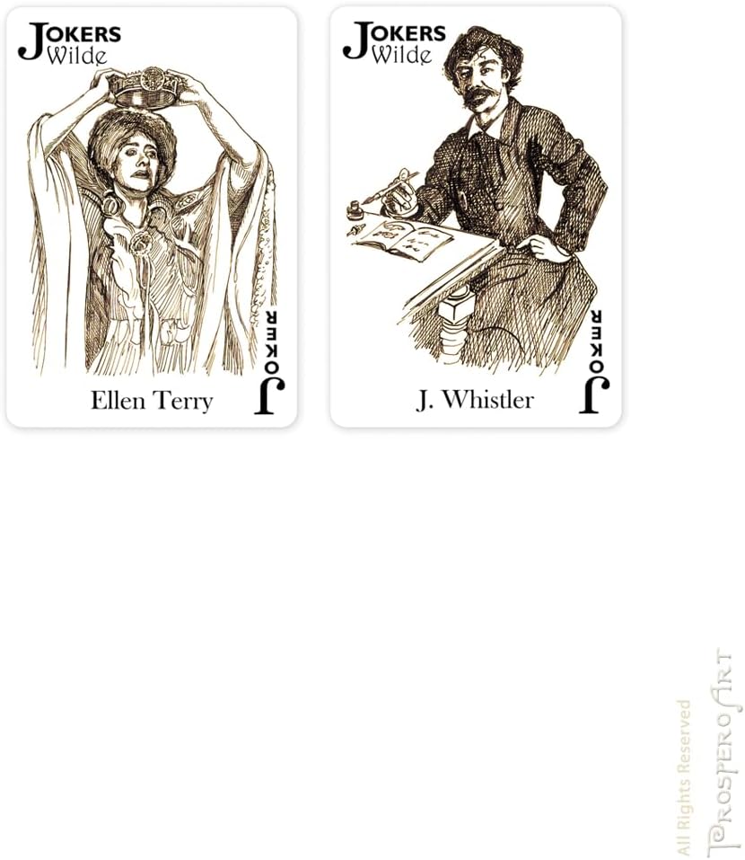 Prospero Art Oscar Wilde Playing Cards