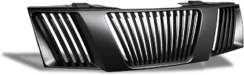 Armordillo USA 8720820 Vertical Style Front Hood Bumper Grille - Matte Black Fits 2005-2008 Nissan Frontier / 2005-2007 Pathfinder