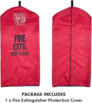 Fire Extinguisher Cover - Fire Safety Protective Guard from Scuffs and Scratches, Heavy Duty, 1 Pcs (20-30LB)