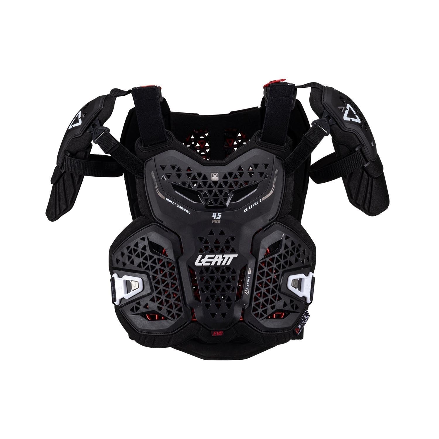 Leatt Unisex Adult Buzzer 4.5 Pro Evo Black (160-172 cm) S/M X, Black, S