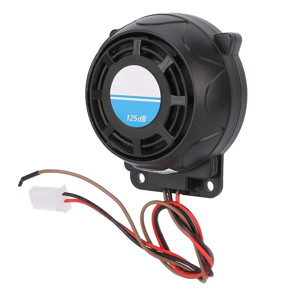 VOBOR Alarma para Moto, de Alarma para Moto Fácil de Instalar Consumo de Energía Ultra Bajo, 105-125 DB Control Remoto para Motocicleta Bocina de Alarma de Seguridad Antirrobo