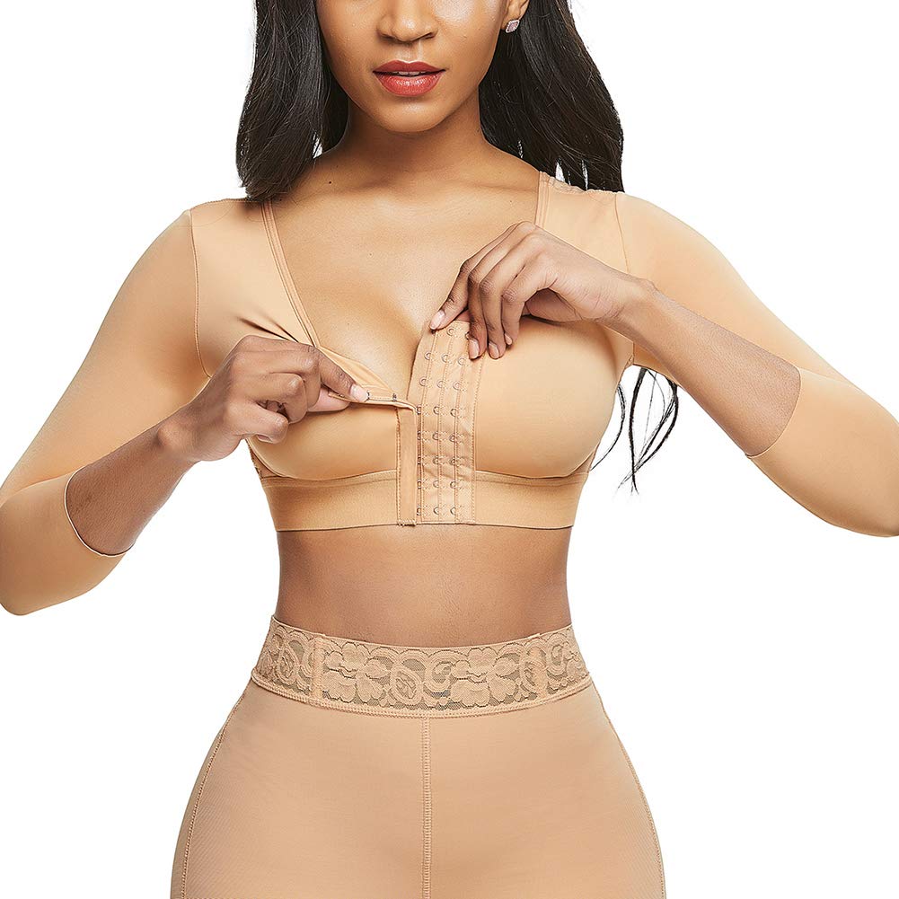 SHER Women Post Surgical Bra Full Burst Bra Arm Shaper