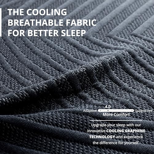 Image of EGOHOME 14 inch Hybrid Full Mattress,Memory Foam Pocket Spring Mattress with Cooling Cover,Bed in a Box,CertiPUR-US Certified,Targeted Support Pressure Relief, 54x75x14 Black