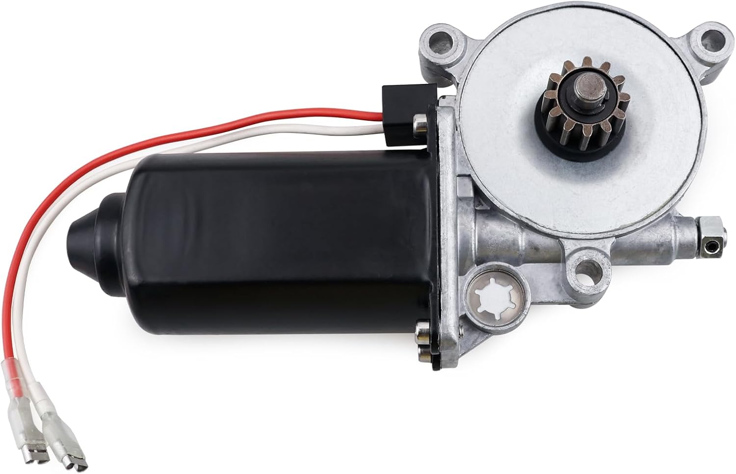 266149 RV Awning Motor Replacement Universal Motor Compatible with Solera Power Awmings Motor, 12-Volt DC and 75-RPM Dual Connectors