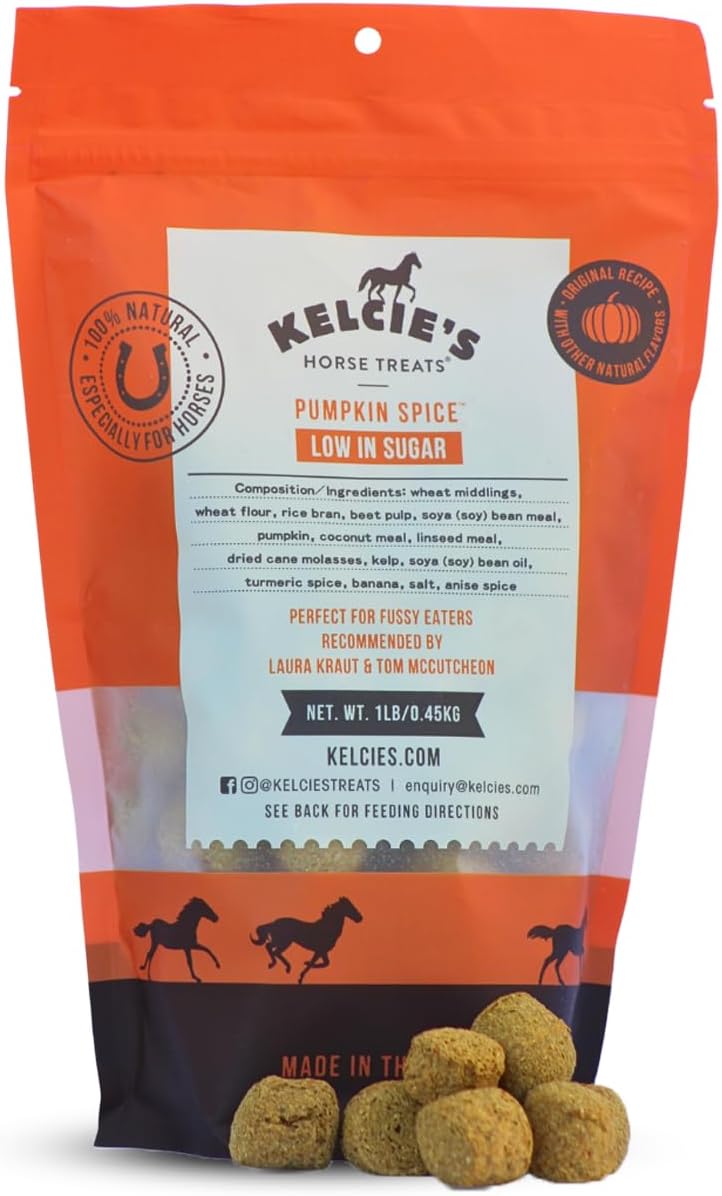Horses Treats – Low Sugar, Starch, and Carbohydrates | Healthy Treats for Horse Supports Superior Digestion 1 Pound (Pack of 1)