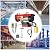 2 in 1 Electric Hoist, PA400 850W 880lbs Portable Crane Hoist Overhead Wire&Wireless Remote Control Steel Double Slings Electric Hoist Winch for Garage, Warehouse, Factory Lifting Towing
