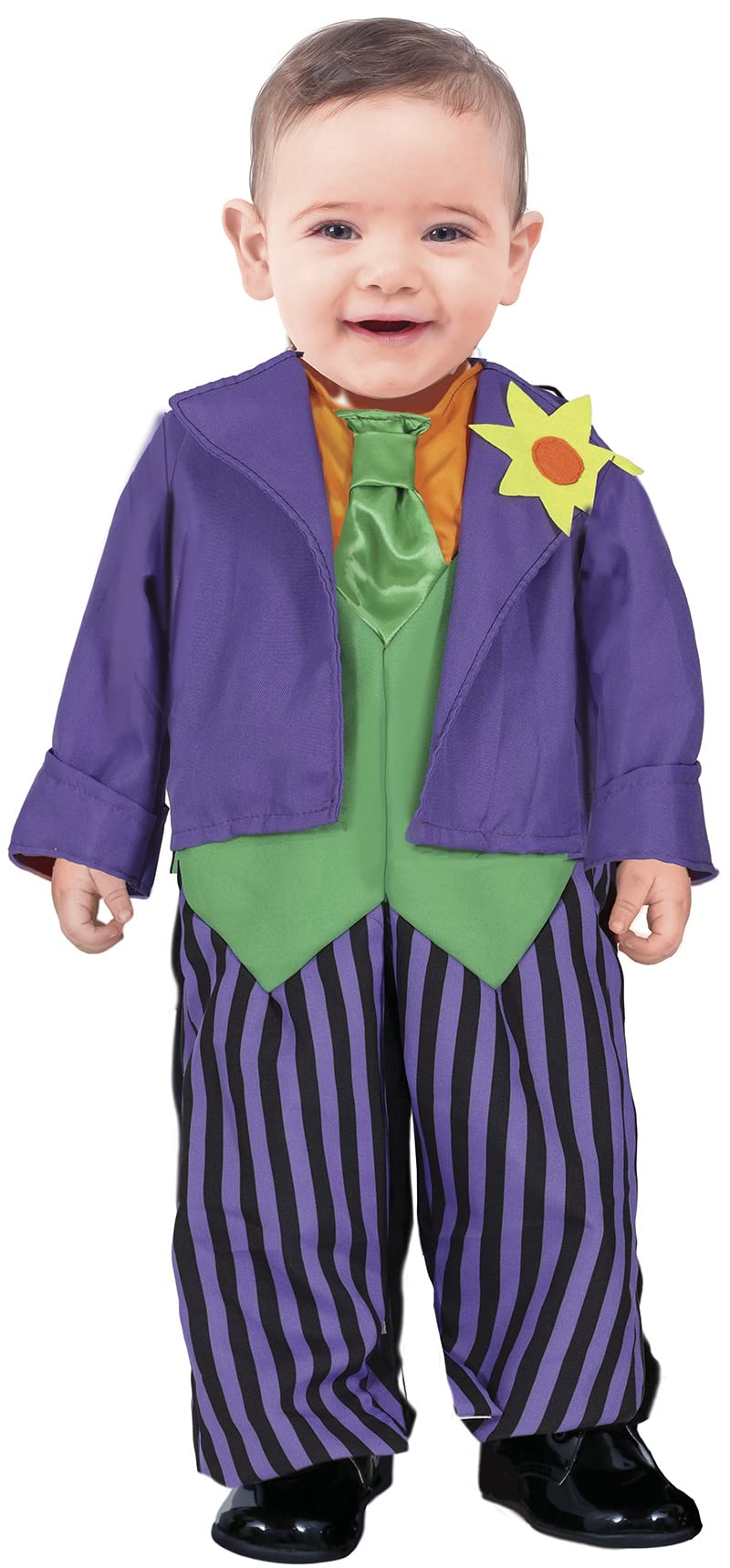FIESTAS GUIRCA Charming Crazy Buffoon Baby Fancy Dress - Halloween Kids Costume Baby Boy Age 12-18 Months