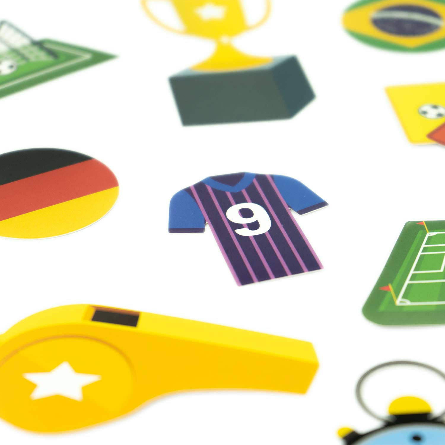 Oblique Unique Fußball Party Deko Set – 10 Ballons, 1 Girlande (2,4 M), 18 Konfetti – Für Geburtstag, WM & EM Oblique Unique Fußball Party Deko Set – 10 Ballons, 1 Girlande (2,4 M), 18 Konfetti – Für Geburtstag, WM & EM