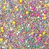 Spring Bling Sprinkles Mix| Easter Birthday Unicorn Cake Cupcake Cookie Sprinkles| Ice Cream Candy...