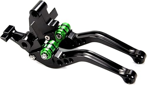 Miniatura 2 de Palancas de embrague de freno cortas compatibles con Kawasaki Ninja EX650/650R/ER-6N/F 2009-2016 (650 cc) 2009-2014 Ninja 400R /ER-4N 2011