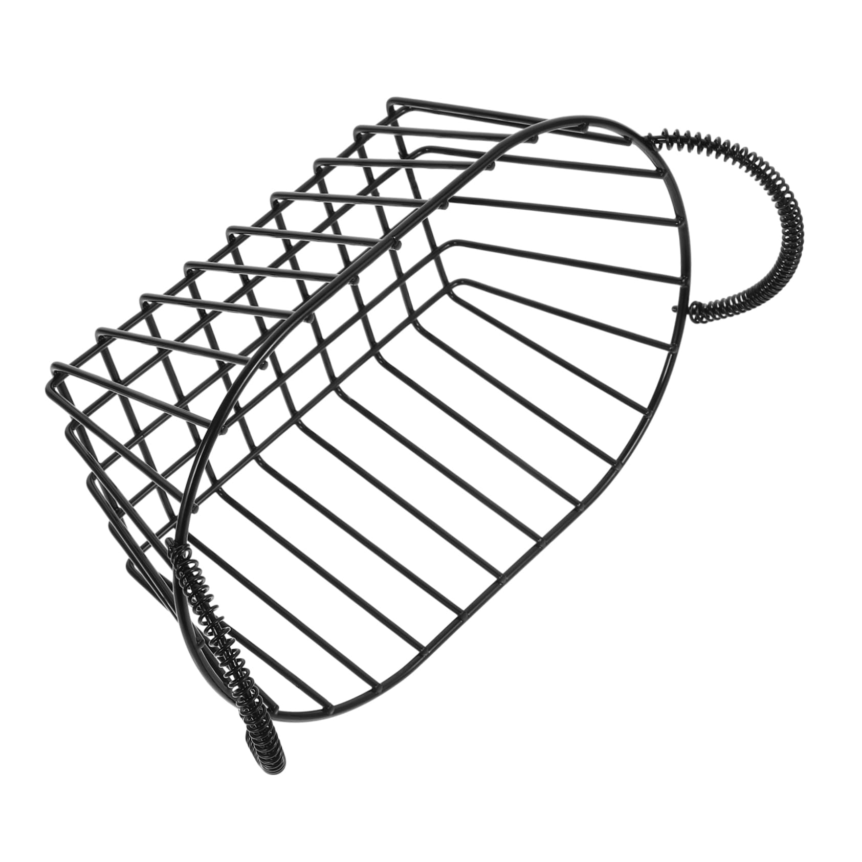 PRETYZOOM Iron Wire Fruit Vegetable Storage Basket Decorative Small Desktop Basket Bread Basket
