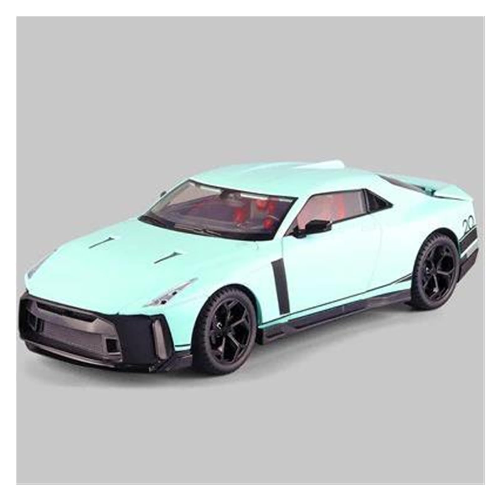 MOCALUX Scale Die-Cast Model Car 1:18 For Niaasn For GT-R GTR50 Car Alloy Diecasts Metal Vehicles Model(Green)