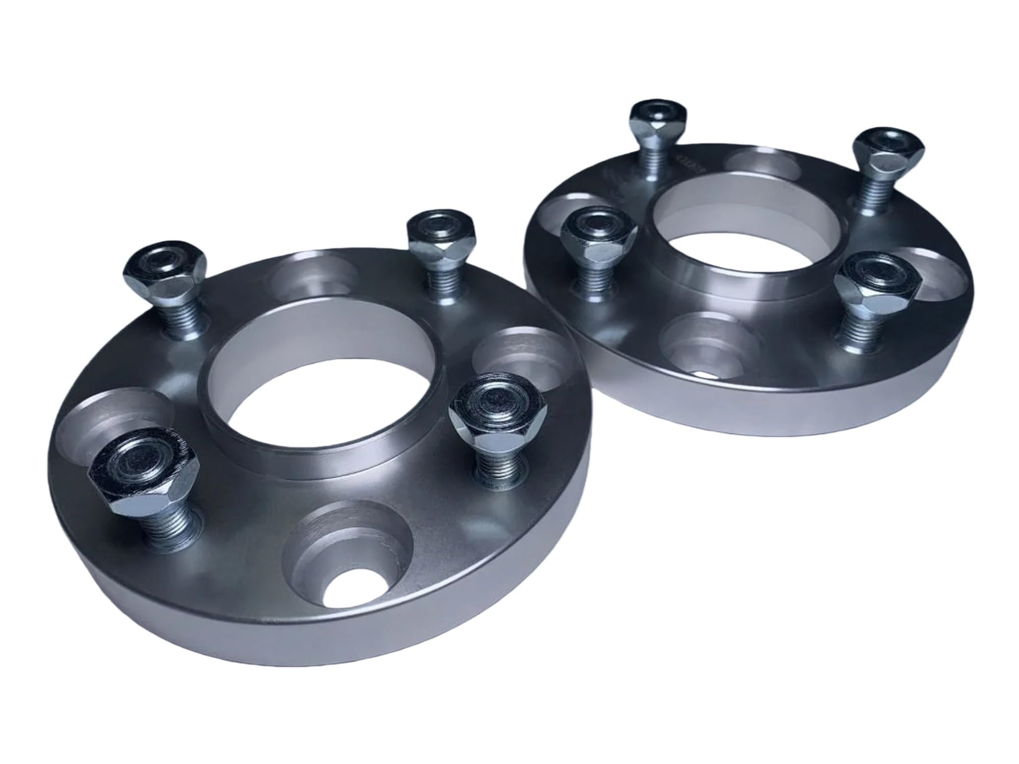 2 pezzi ET adattatori per ruote allargate distanziatori PCD 4x100 CB 54,1 mm perni con alette M12x1,5 spessi 15/20/25/32/38/44(32mm x1Piece)