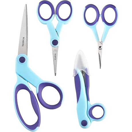 Premium Sewing Scissors Bundle: Precision Cutting for Every Need
