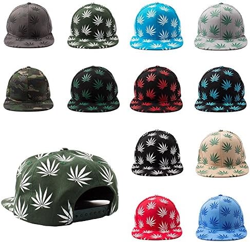 Marijuana Weed Leaf Metal Patch Kush Logo Bucket Hat (BK/Metal/420/Black)