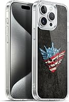 Vista 78 de Head Case Designs Funda de gel suave con licencia oficial de la WWE American Nightmare Flag Cody Rhodes Graphics compatible con Apple iPhone 7