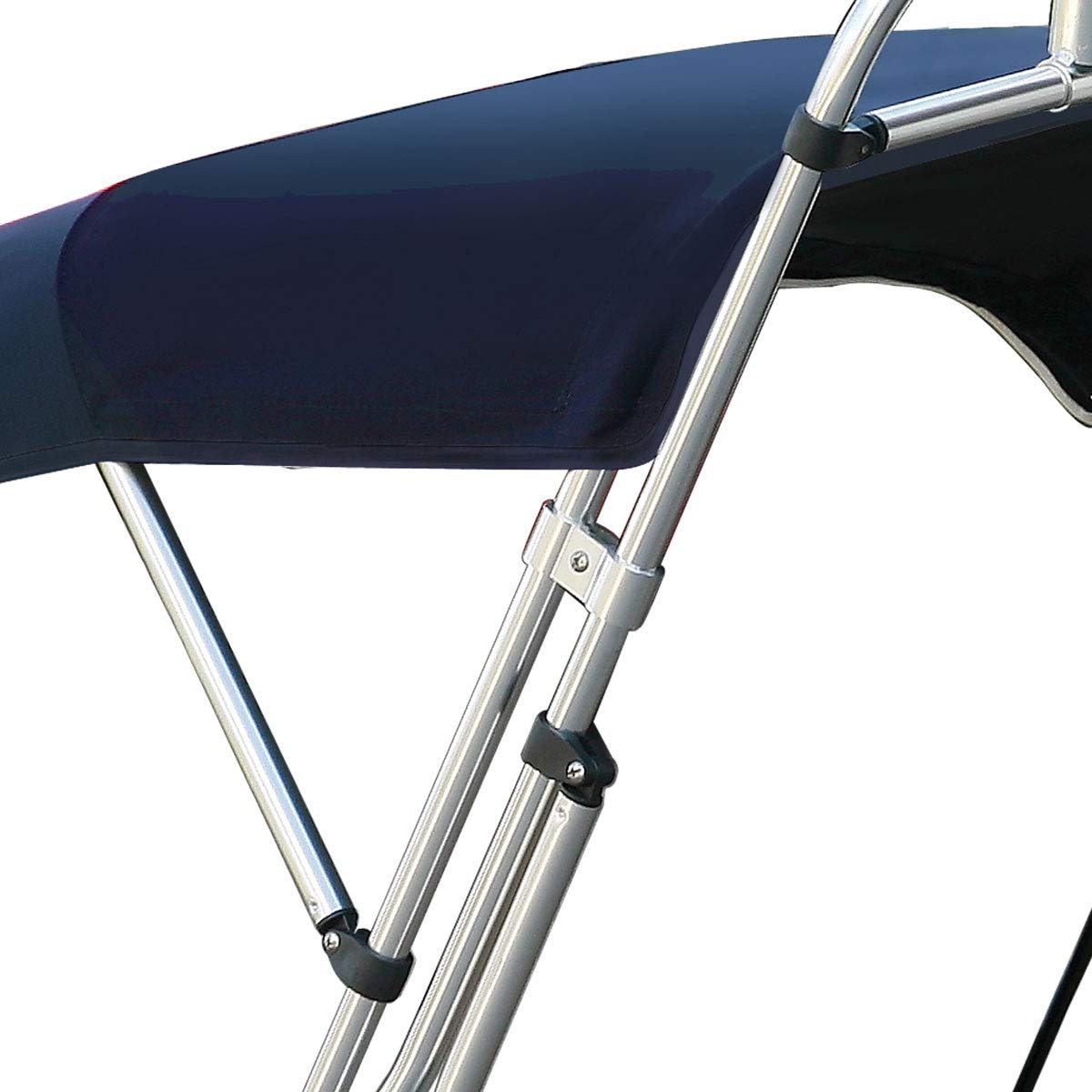 Oceansouth 'Clamp-on' Fishing Rack, Boat Rod Rack, Rocket Launcher Fishing Slingshot Pole Holder Rod Holders Rack Boat Bimini top Hardware Boating Safety Equipment Pontoon Jon bass