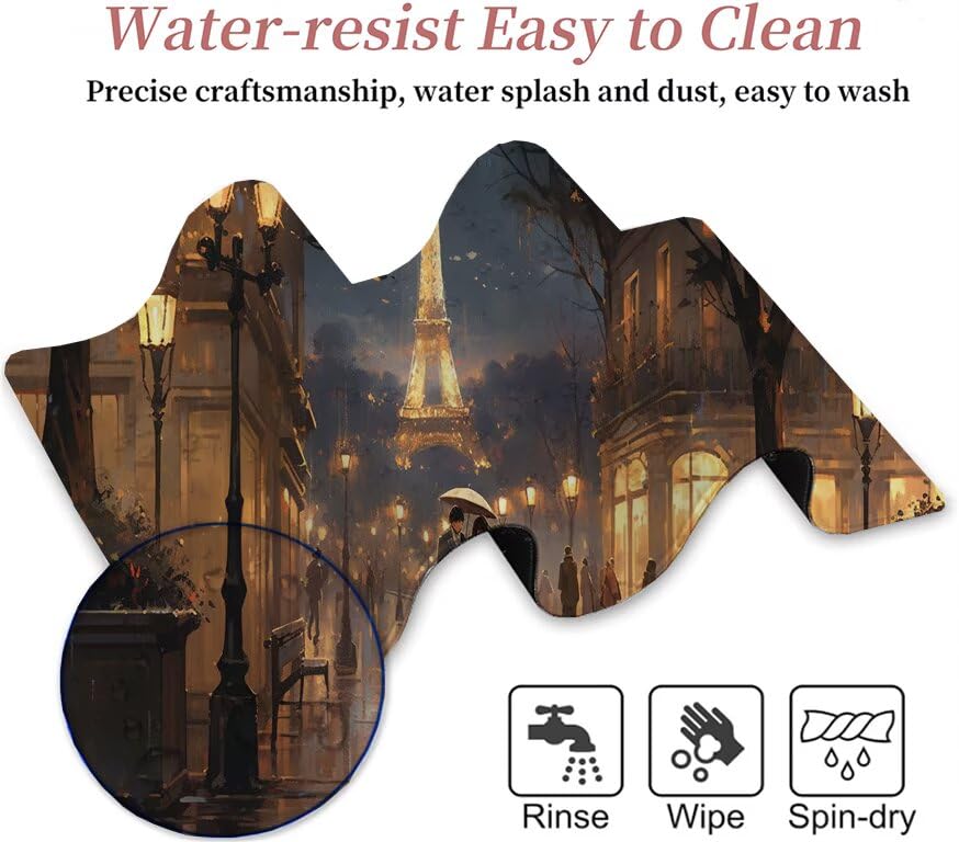 Tapis souris XXL imperméable pour une précision améliorée