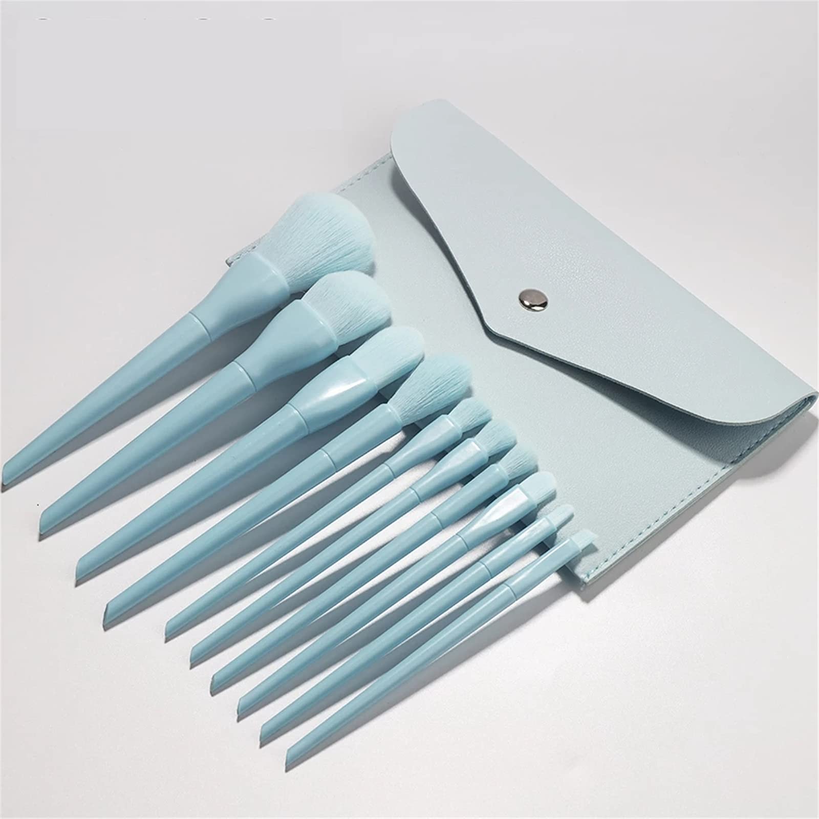 Make-up-Pinsel-Set 10 Make-up-Bürsten Set Faser Weiche Haare Blush Eye Shadow Pinsel Professional