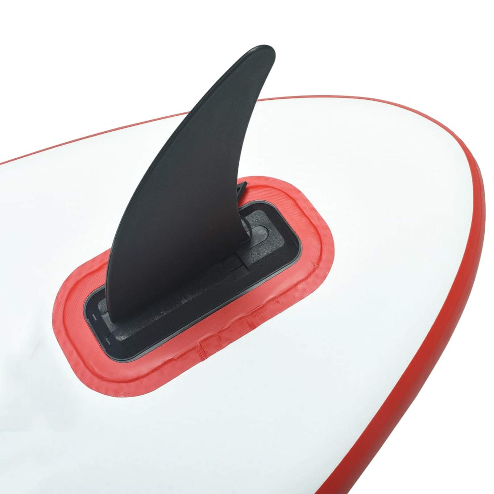 Zestaw nadmuchiwanych desek SUP z czerwonym i białym żeglarstwem, deska SUP i nadmuchiwana deska surfingowa, dla surferów produkty do sportów wodnych Surf-92209